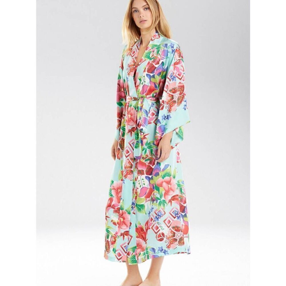 NATORI Star Blossom Robe Sz: S